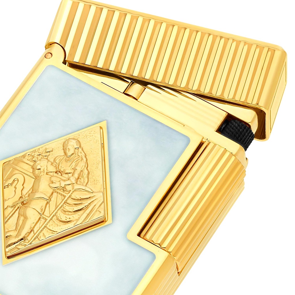 Briquet Ligne 1 Cling Romeo & Julieta blanc or