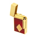 Briquet Le Grand Cling Romeo & Julieta rouge or