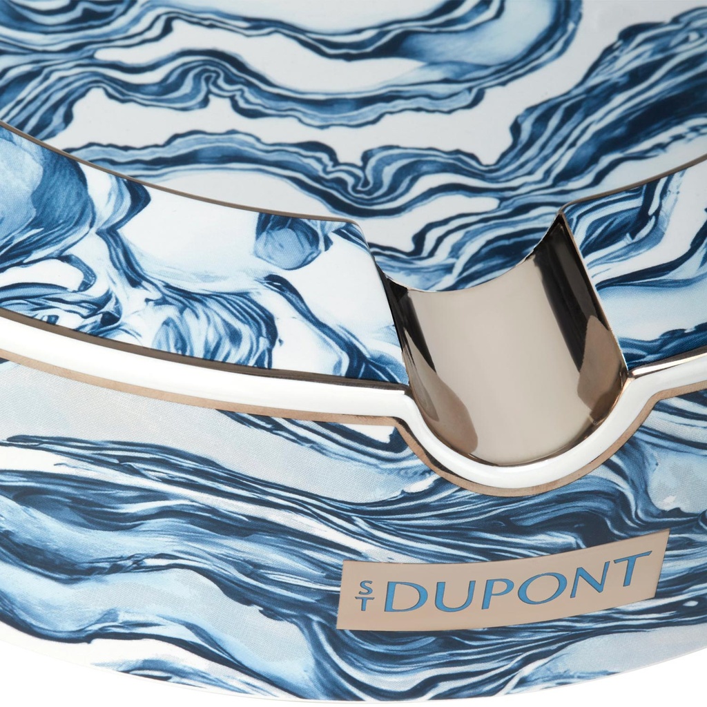 Cendrier XL bleu Wave