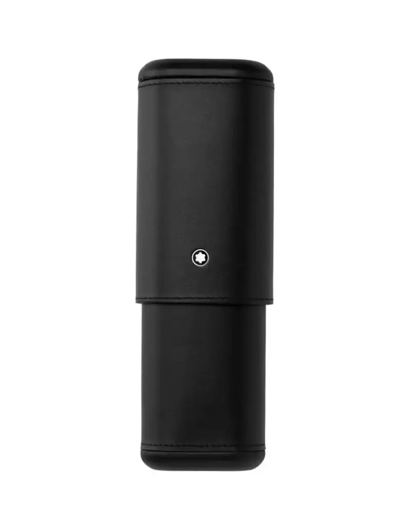 Montblanc Etui 2 cigares noir