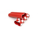 Etui Fallon 2 cigares  Buffle rouge et blanc