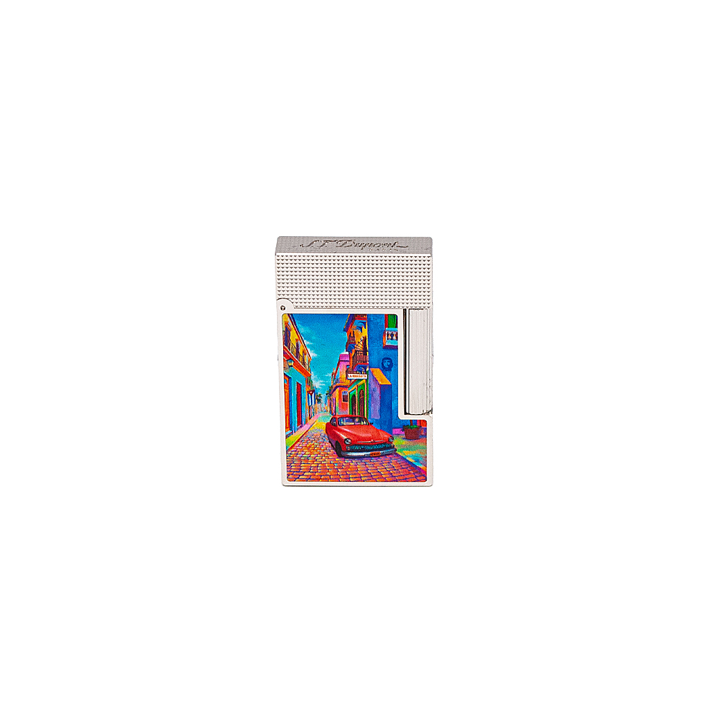 S.T.Dupont Briquet Ligne 2 platine Havana