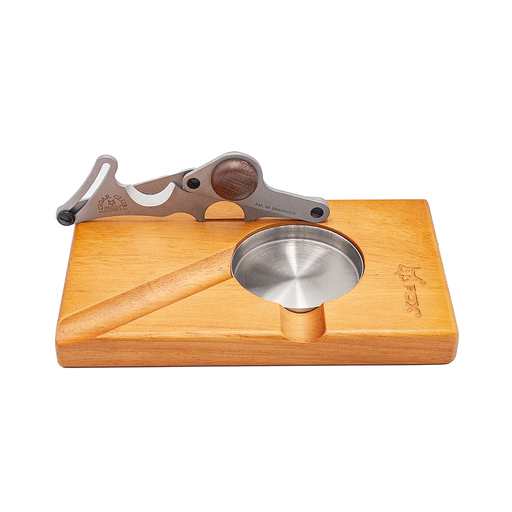 Coupe Cigares et Cendrier Bois Fox Knives