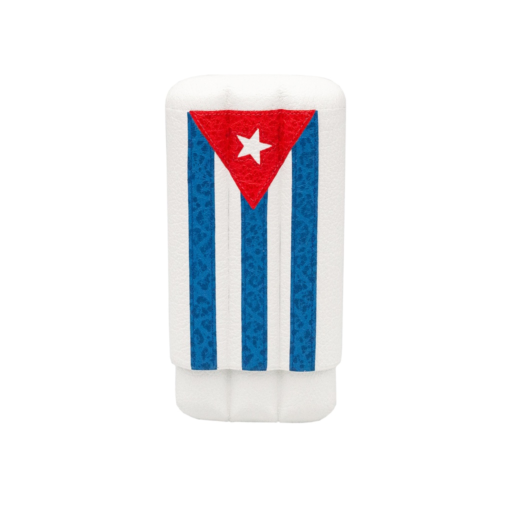 Etui Fallon 3 cigares Buffle Cuba sublimes