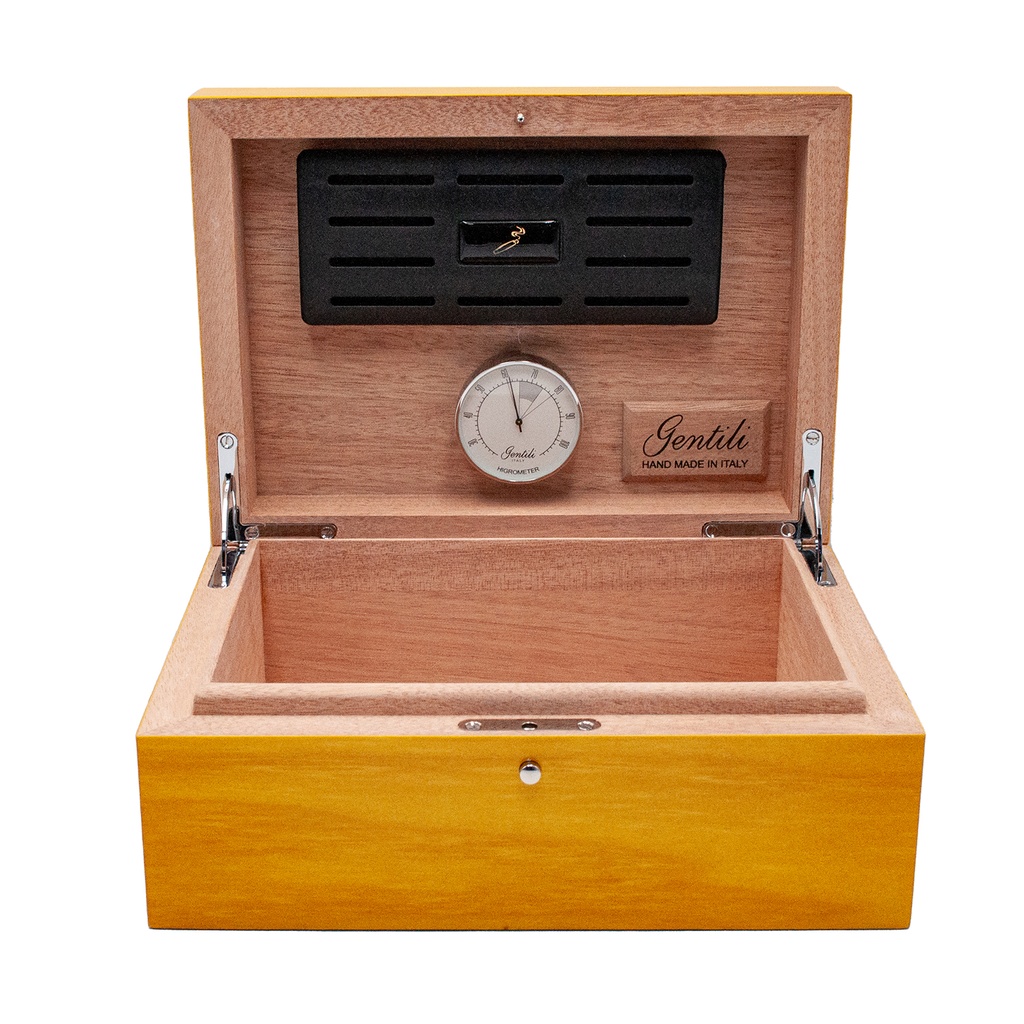 ​​Gentili Humidor Bolivar jaune