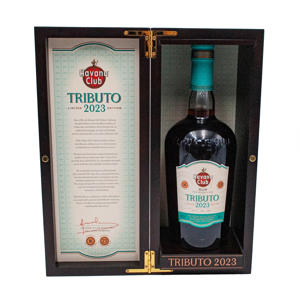 Havana Club - Rhum hors d'âge - Tributo 2023 Limited 70cl