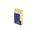 S.T.Dupont Briquet Ligne 2 Partagas Linea Maestra  bleu et or