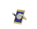 Coupe-cigares Dupont X stand Partagas Linea Maestra blue/gold