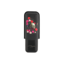 S.T.Dupont Etui 2 cigares Memento Mori noir