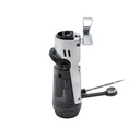 Ronson Bora Jet Flame silver black