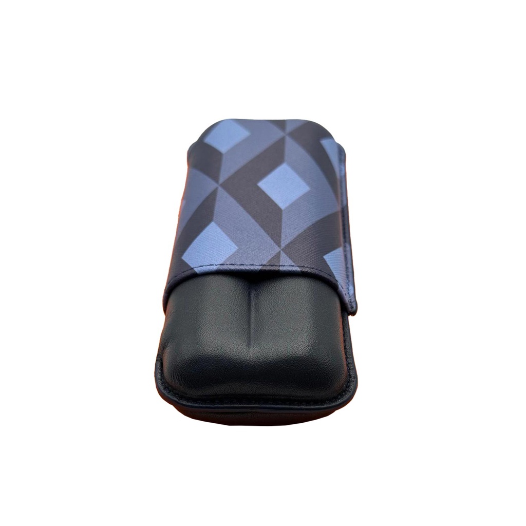 Recife Étui 2 cigares Nuit Urbaine Space Blue