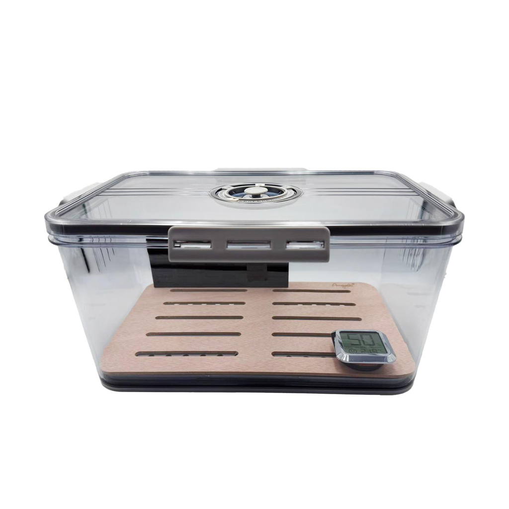 Humidor Angelo Clickbox acrylique transparent