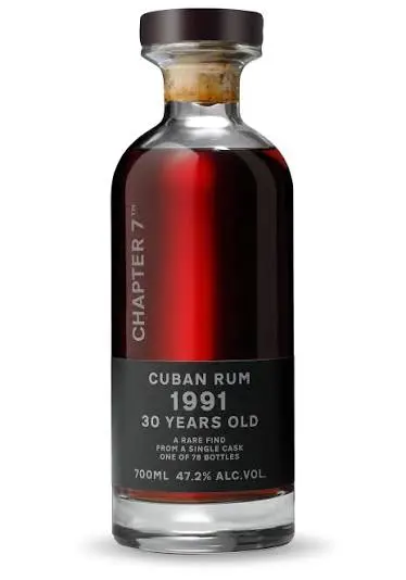 Rhum Chapter 7th Cuban 1991 35 ans 49.7% 70cl