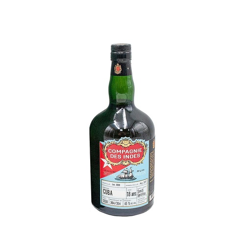 Compagnie des Indes Rhum Cubain 18 ans 70cl