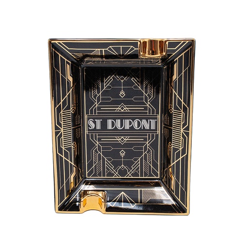 Cendrier S.T. Dupont Art Deco noir