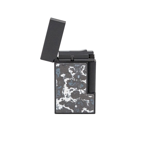 Briquet Dupont Ligne 2 Carbon Dark Storm