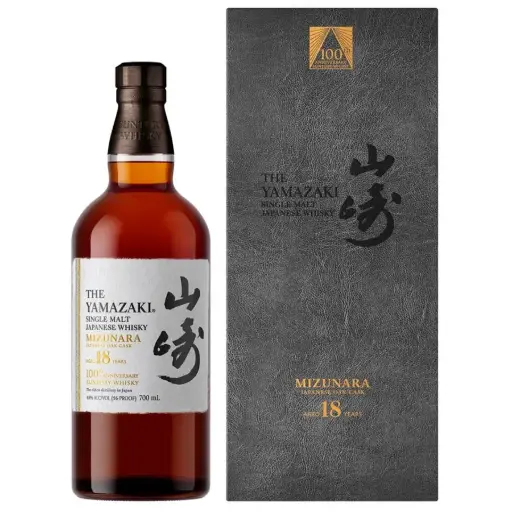 The Yamazaki Mizunara 18 Years 100 Th Anniversary 70cl