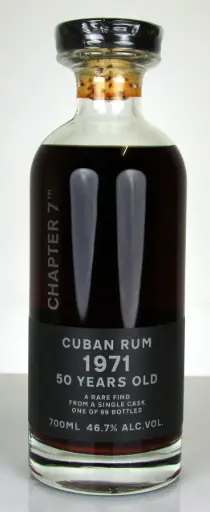 Chapter 7 Cuban Rhum 1971 70cl
